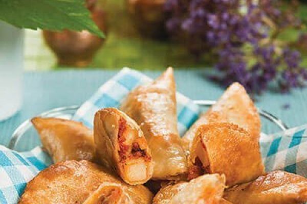 Empanadas de longaniza con papa