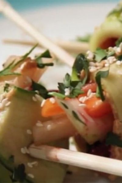 Rollitos de verduras