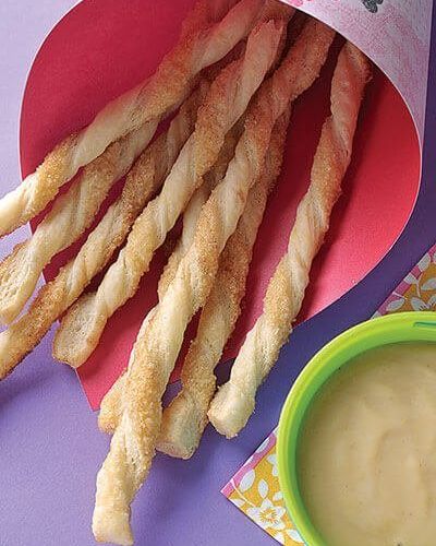 Palitos de azúcar y canela