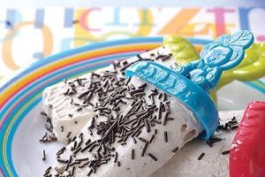 Paletas heladas de plátano