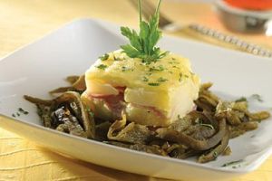 Gratinado de papa a la poblana