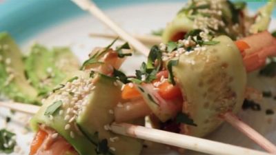 Rollitos de verduras