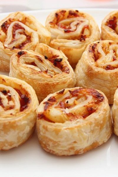 Minirroles de jamón