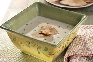 Sopa de queso y cerveza