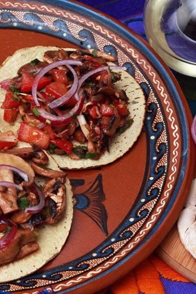 Ceviche de champiñones