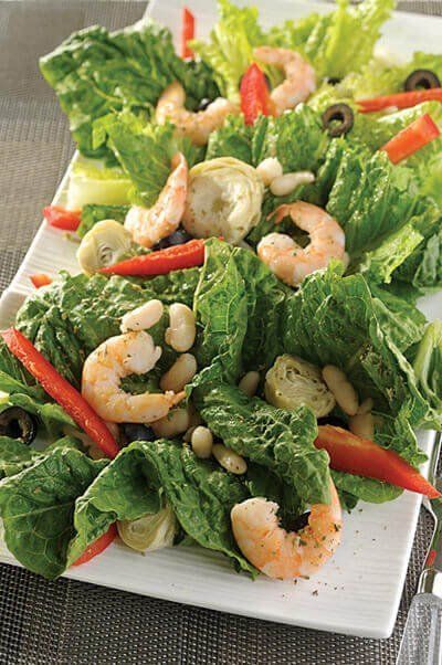 Ensalada de camarón