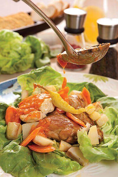 Pollo estilo Michoacán