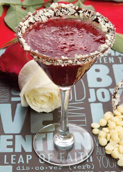 Soda de moras con granada