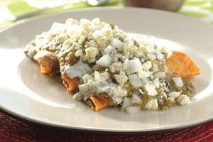 Enchiladas estilo potosinas