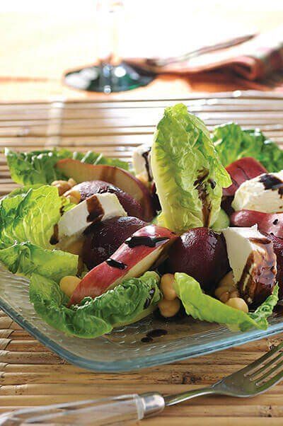 Ensalada de betabel y manzana