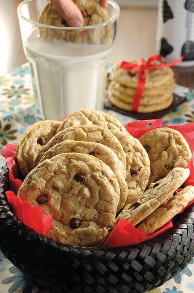 Galletas de chispas de chocolate