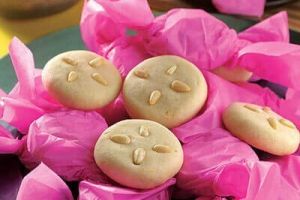 Polvorones de naranja