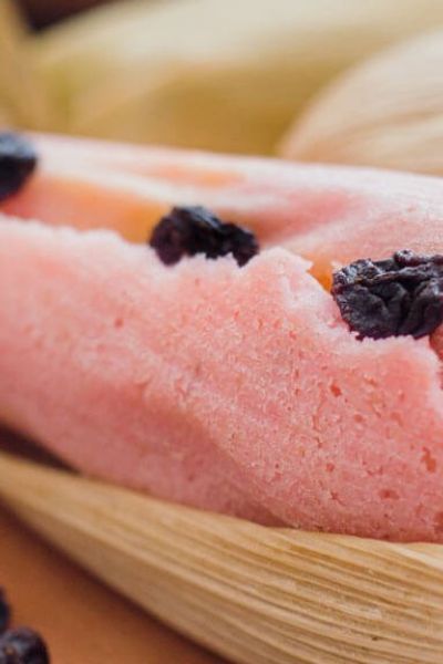 Tamal de dulce clásico