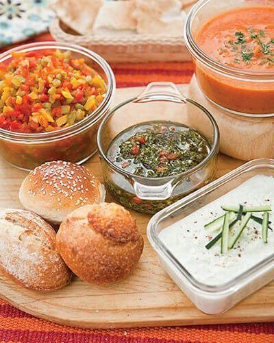 Salsa de pepino y yogurt