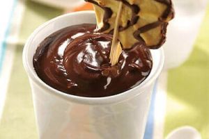 Pudín de chocolate con pimienta de cayena