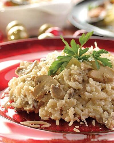 Risotto ai funghi (hongos)