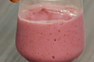 Mousse de fresa