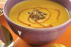 Sopa de calabaza de Castilla