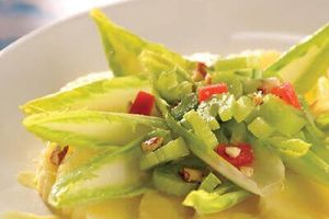 Ensalada de manzana y apio