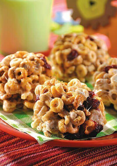 Bolitas de cereal integral