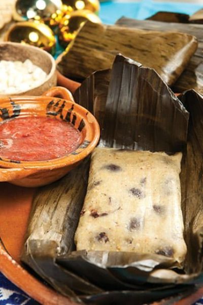 Tamales de ayocotes