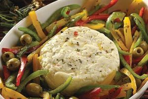 Queso panela horneado