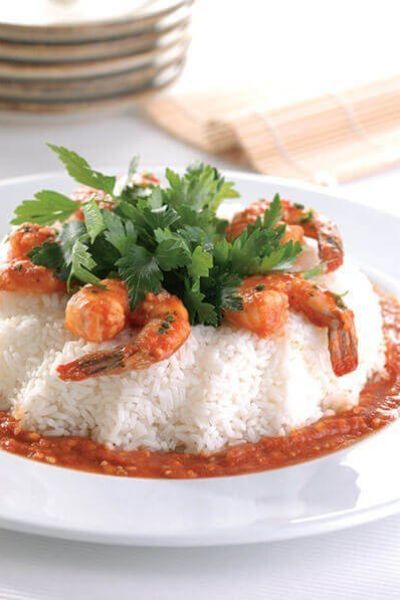 Camarones enchipotlados