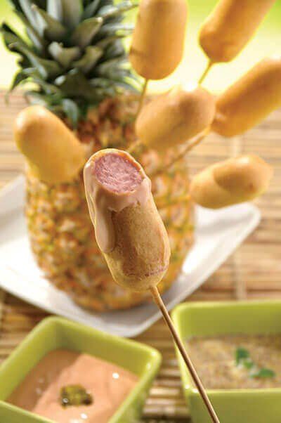 Banderillas de salchicha