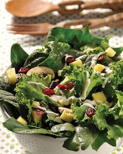 Ensalada de espinaca