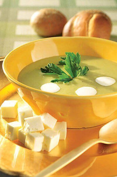 Sopa de pimiento verde