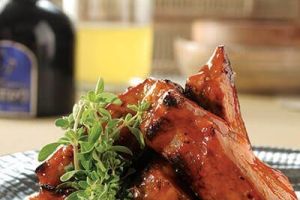 Costillitas a la piña