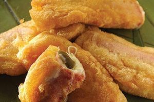 Rollitos de jamón capeados