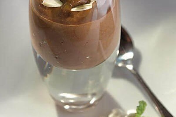 Crema fría de chocolate