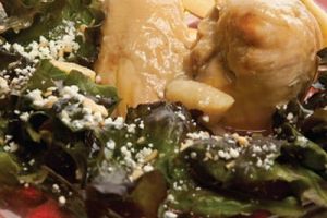 Pollo con salsa de guayaba