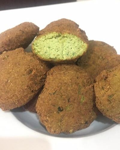 Falafel o croqueta de garbanzo