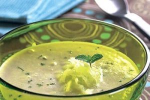 Sopa fría de pepino