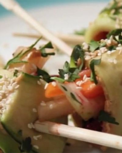 Rollitos de verduras