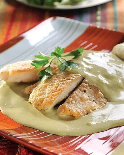 Pescado en salsa de perejil