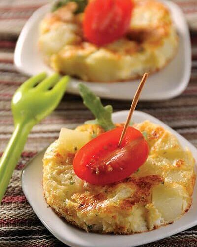 Bocaditos de tortilla española