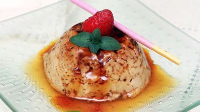 Flan Vegano
