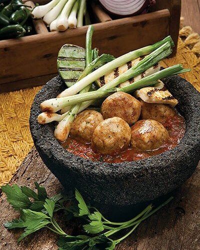 Albóndigas de pescado en salsa