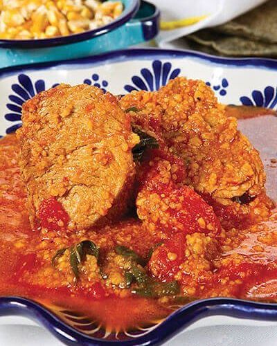 Filete de cerdo en cegueza