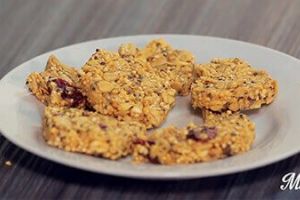 Galletas energéticas de granola