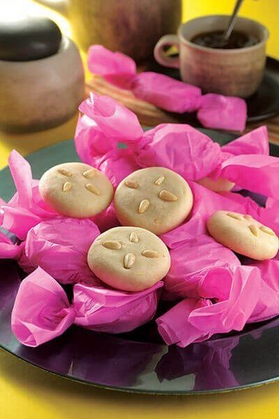 Polvorones de naranja