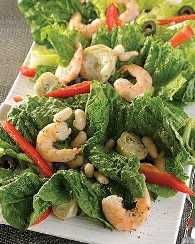 Ensalada de camarón