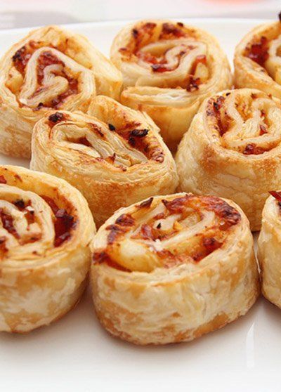 Minirroles de jamón