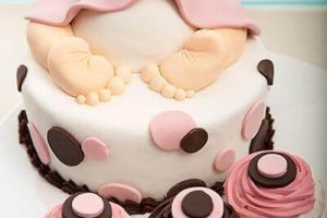 Un bebé muy tímido