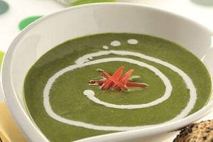 Crema de espinacas