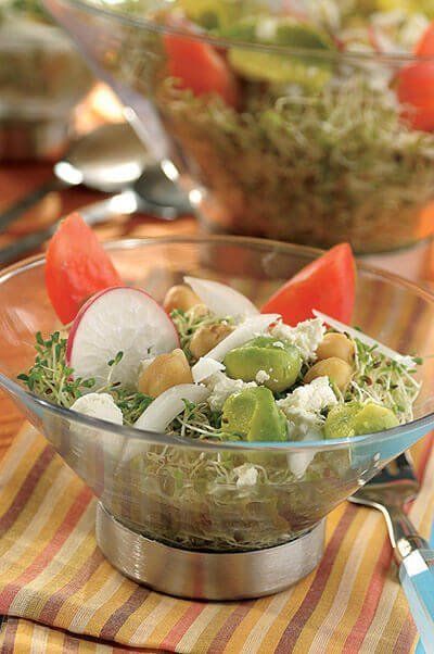 Ensalada de garbanzos