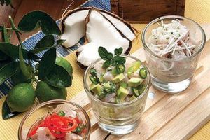 Trio de ceviches